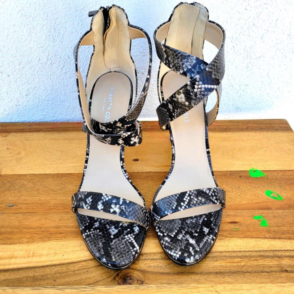 Kenneth Cole New York Brooke Cross Sandal Women's Size 10 - Picture 6 of 16